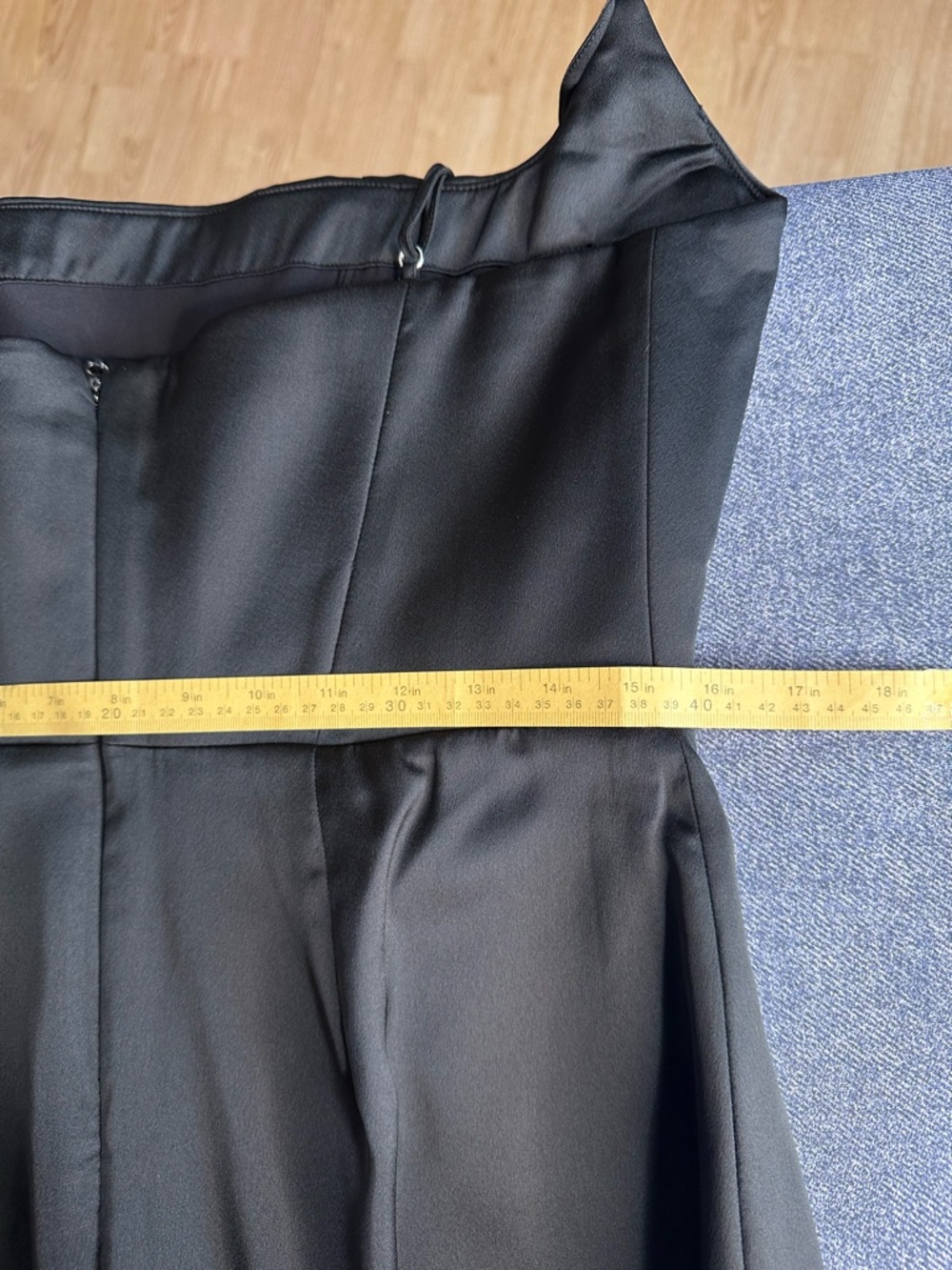 House of CB “Anais” Black Slim Midi Dress - Picture 9 of 12